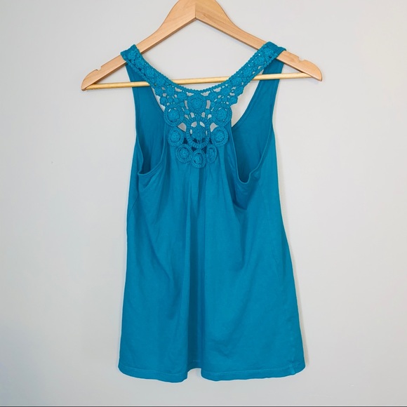 OLD NAVY Crochet Racerback Tank Top - Picture 3 of 3